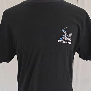 Quiksilver Black Graphic Tee
